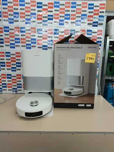 dreame L10s Ultra Gen 2 Robot Aspirador y Fregasuelos con RoboSwing MopExtend, 10000 Pa, Modo para Mascotas, Estación Base Automática, 32 Ajustes de Nivel de Agua, Limpieza de Alfombras Versátil